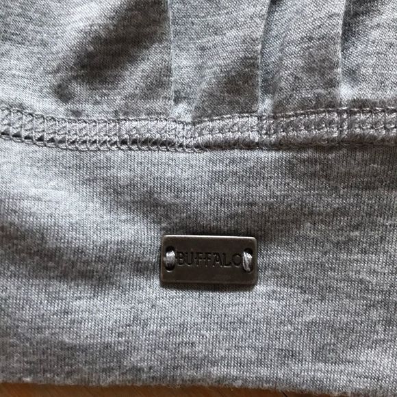 BUFFALO Gray Button Down Long Vest - Picture 4 of 9